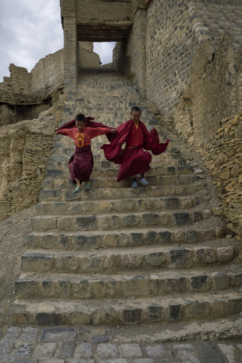 DSC_1523_1A2 - Down the Steps (Lamayuru Monastery)