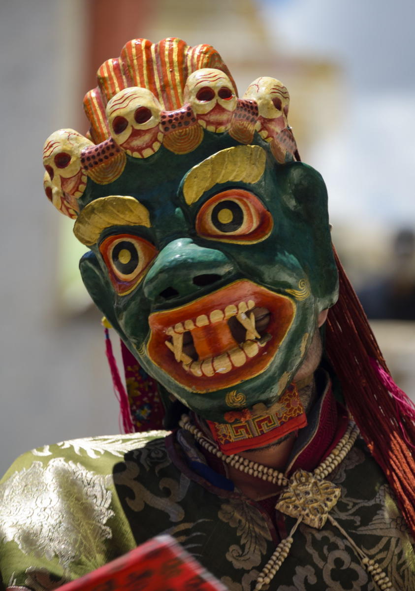DSC_3922_1A2 - Masked Dancer (Phyang Tsesdup Festival)