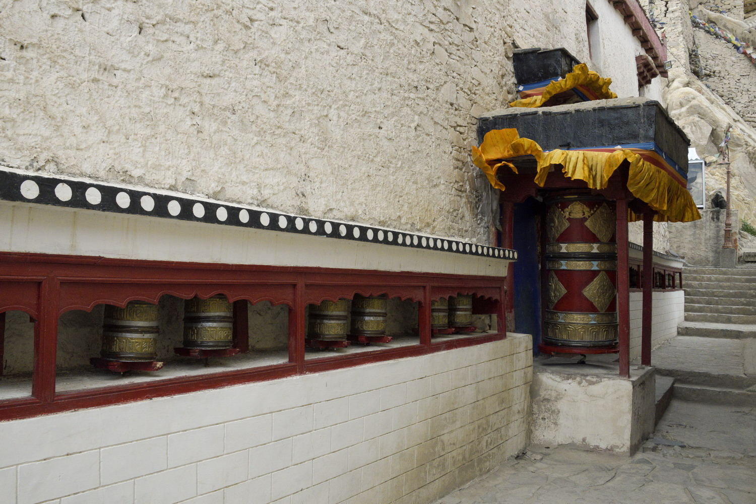 DSC_5391_1A2 - Prayer Wheels (Shey Monastery - Leh)