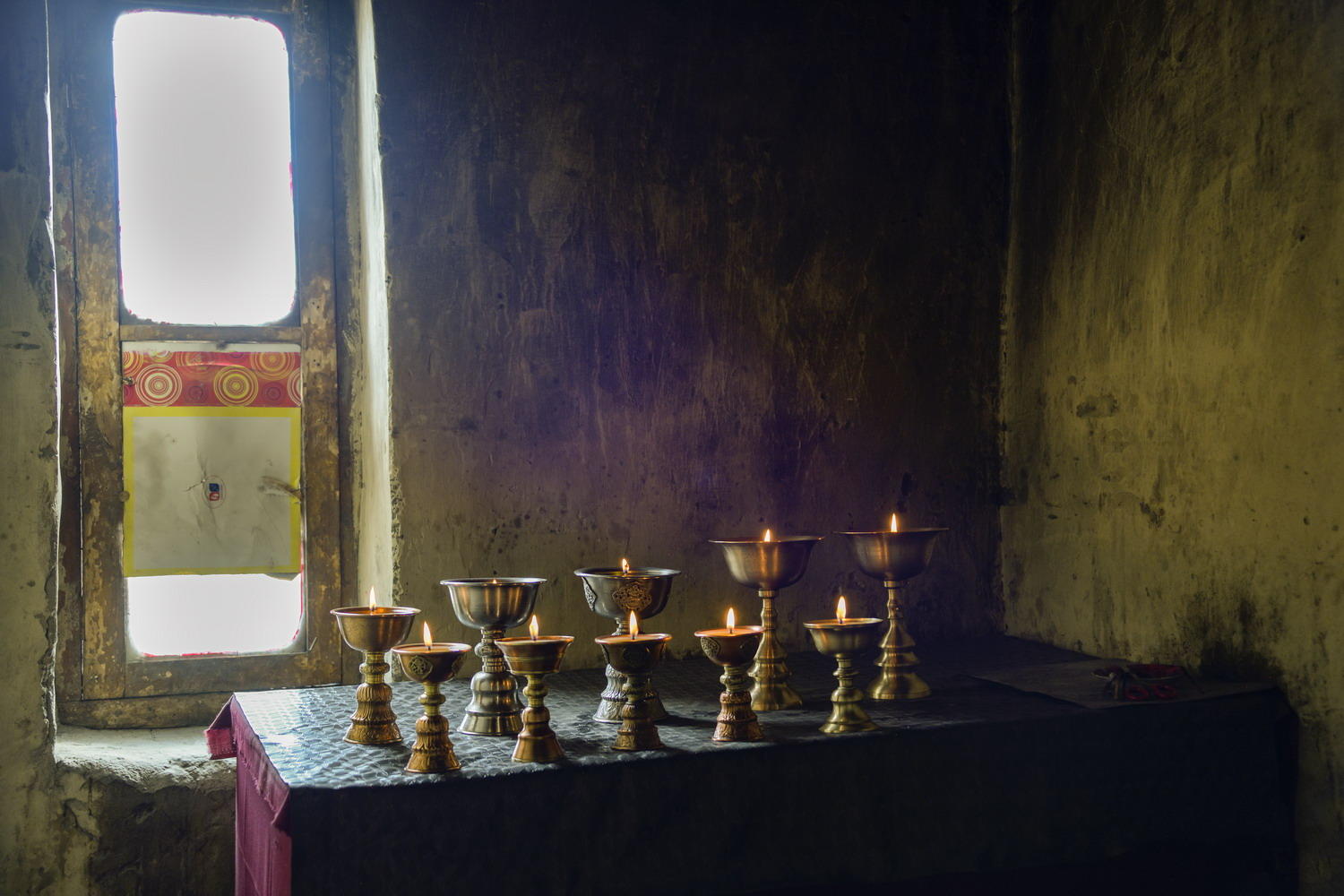 DSC_7813_1A2 - Butter Lamp Room (Diskit Gompa)