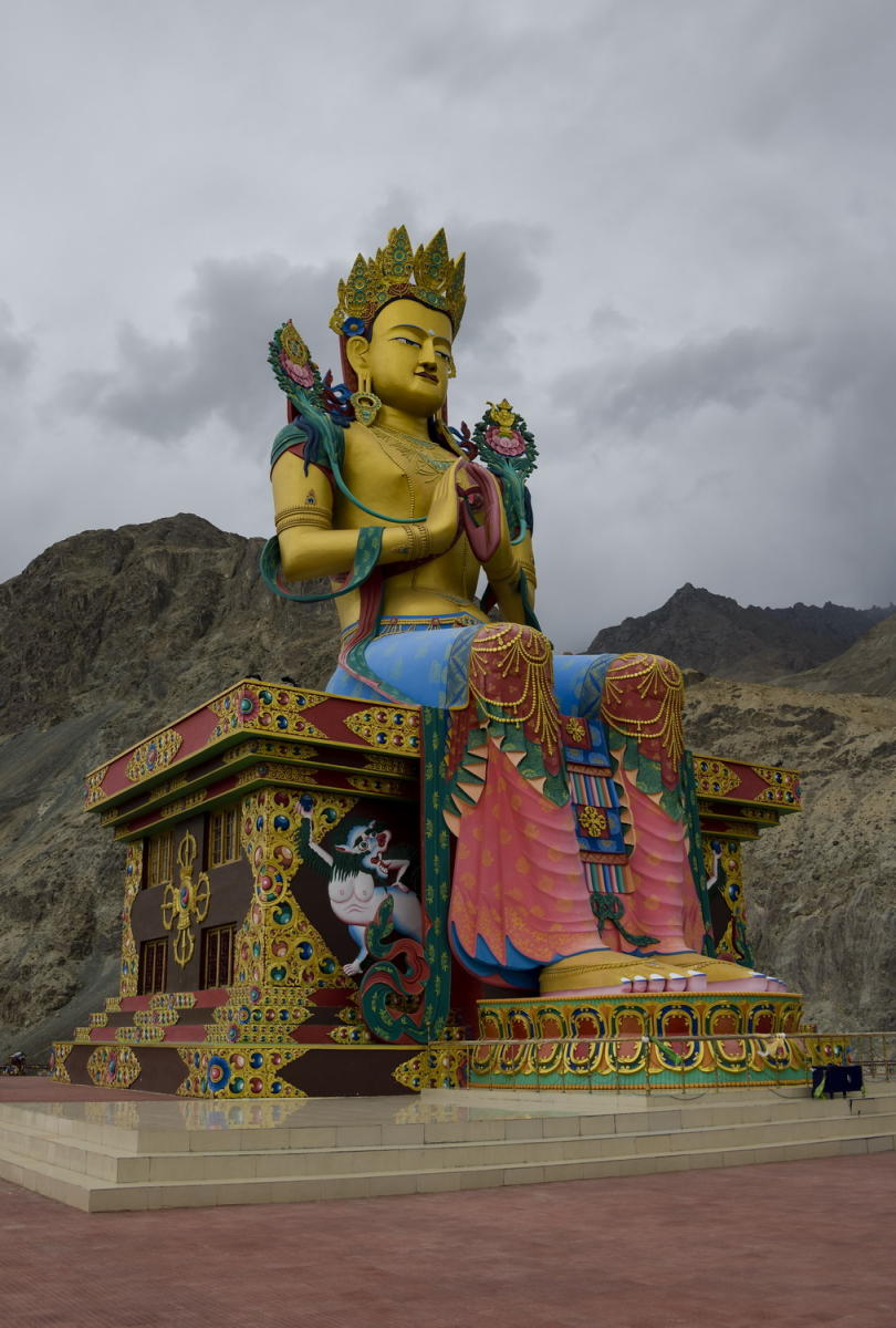 DSC_7872_1A2 - Maitreya Buddha Statue (New Diskit Gompa)