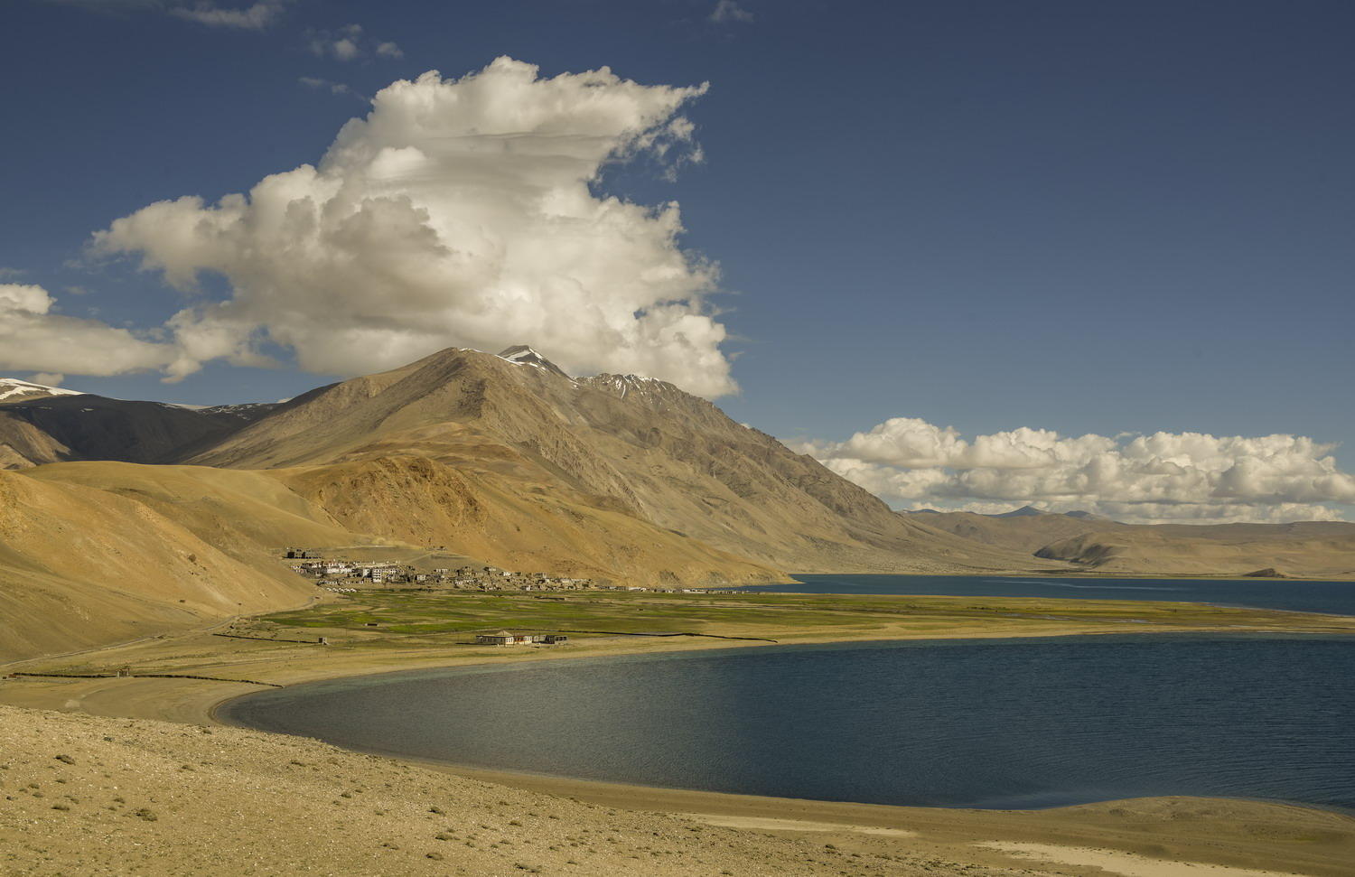 DSC_10728_1A2 - Korzok Village Along Tso Moriri Lake