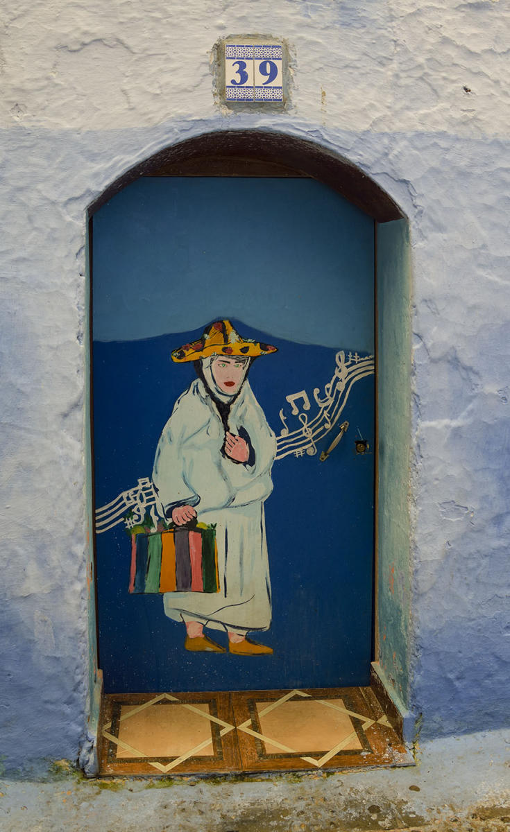 DSC_7725_1A2 - Doorway # 39 (Chefchaouen)