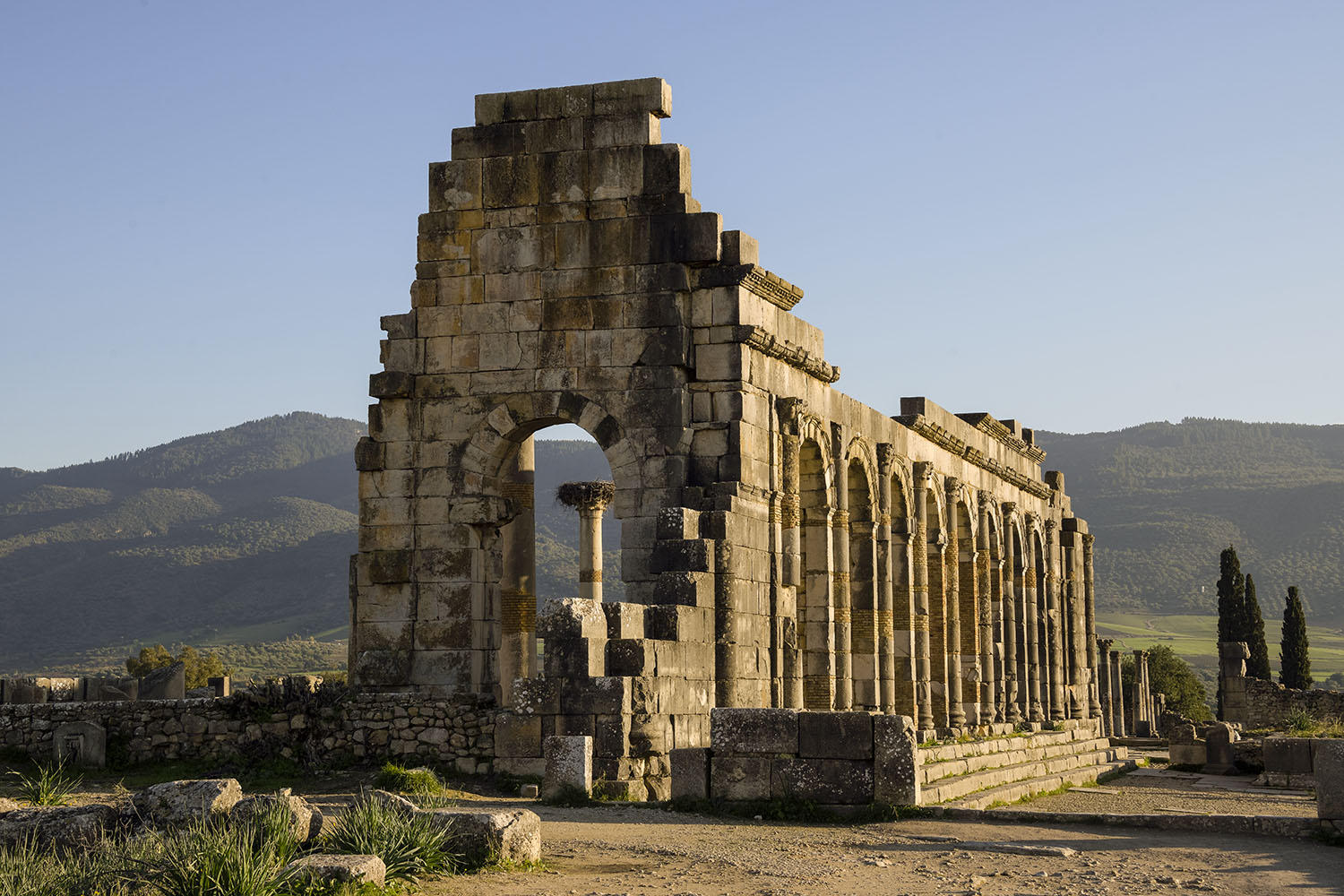 DSC_8742_1A2 - The Basilica at Volubilis