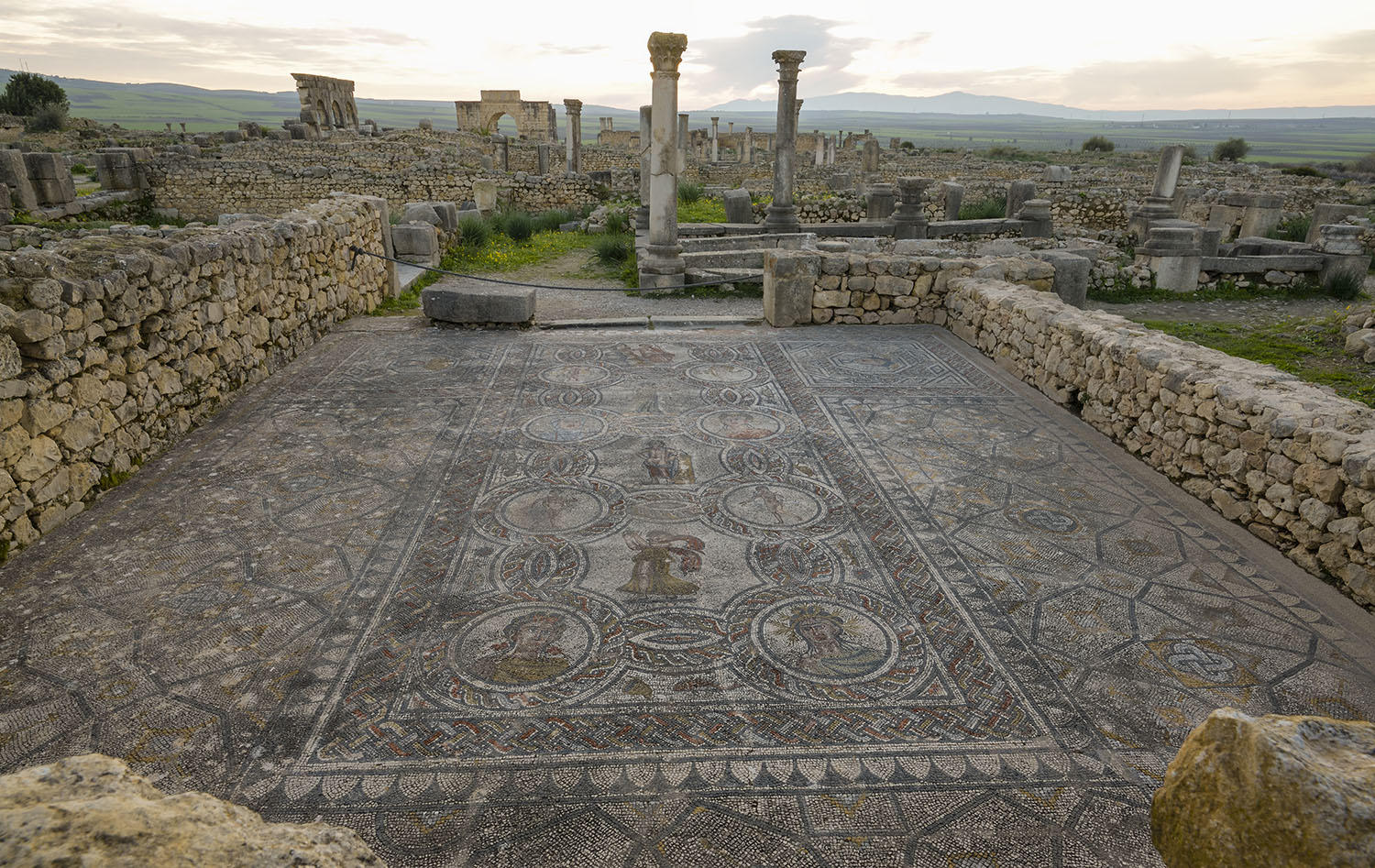 DSC_8822_1A1 - Mosaic of the Four Seasons (Volubilis)