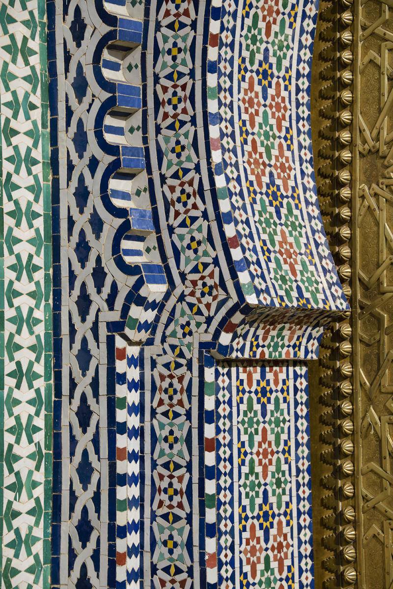 DSC_9772_1A2 - Doorway Arch (Palais Royal Dar El Makhzen - Fes)